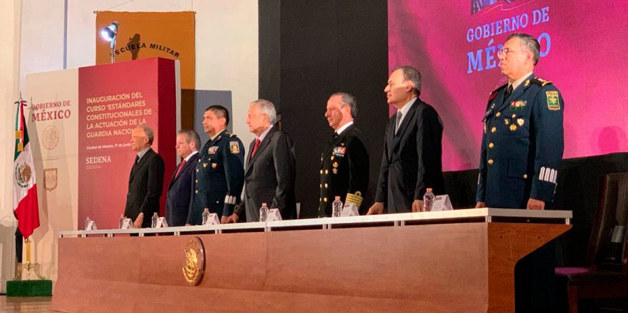 Inauguración del curso Estándares Constitucionales de la actuación de la Guardia Nacional - Ministro Presidente Arturo Zaldivar