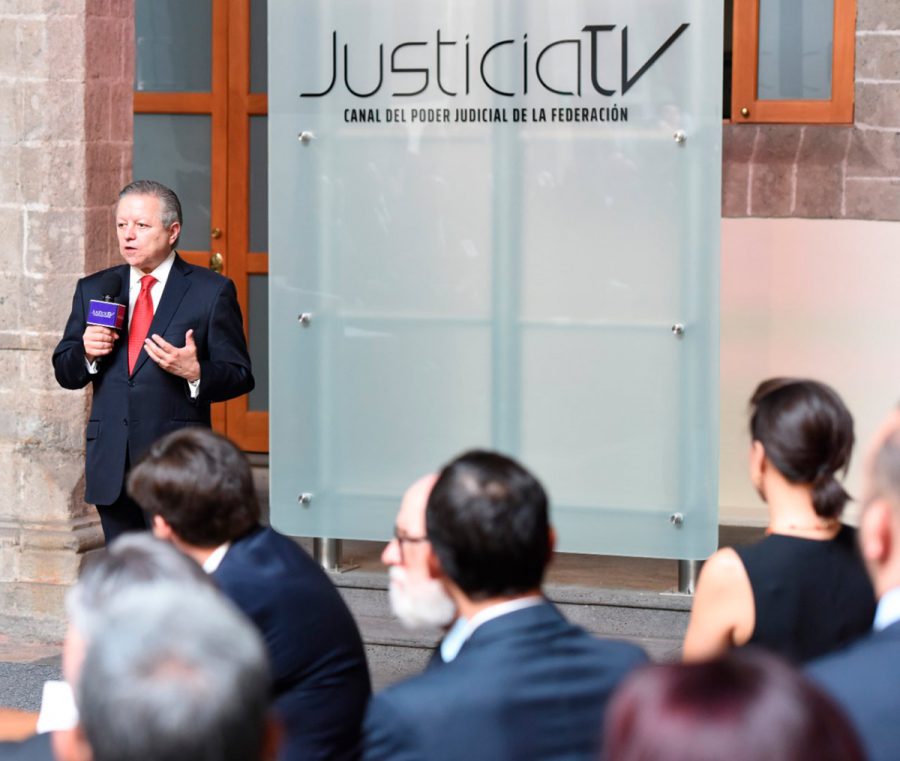 Relanzamiento de Justicia TV el canal del Poder Judicial de la Federación - Ministro Presidente Arturo Zaldivar