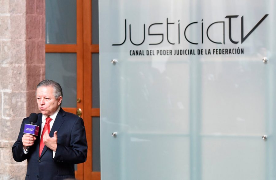 Relanzamiento de Justicia TV el canal del Poder Judicial de la Federación - Ministro Presidente Arturo Zaldivar