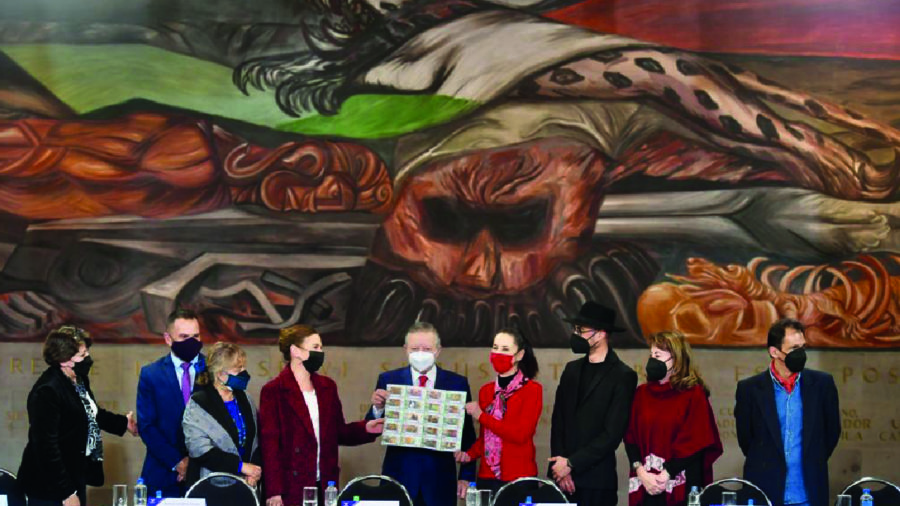 conmemoracion centenario muralismo en México
