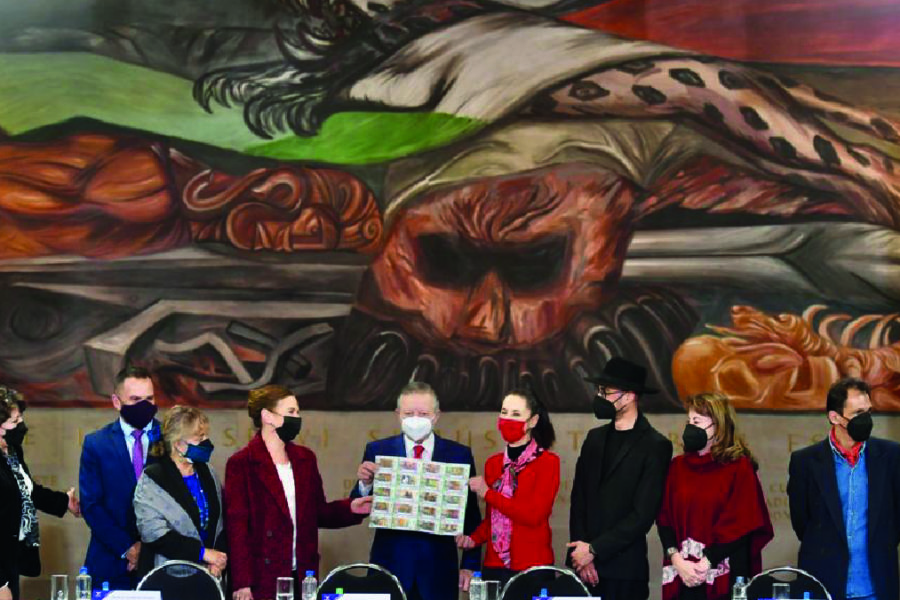 conmemoracion centenario muralismo en México
