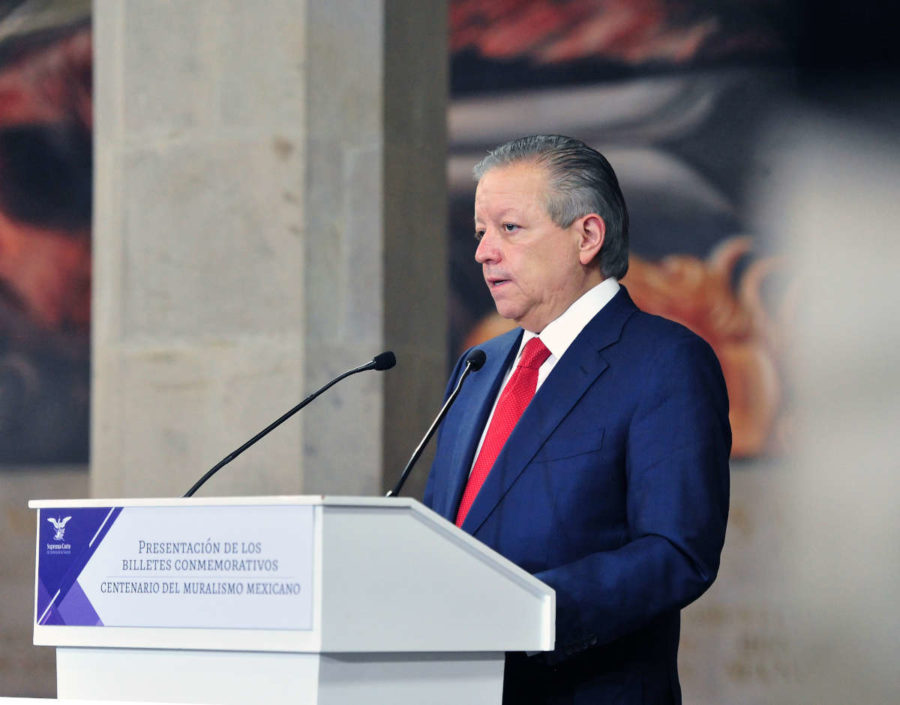 Presentación de los billetes conmemorativos del Centenario de Muralismo en México 4 - Ministro Presidente Arturo Zaldívar