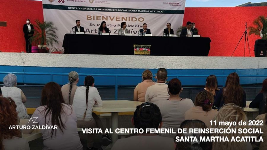 visita al Centro Femenil de Reinserción Social Santa Martha Acatitla