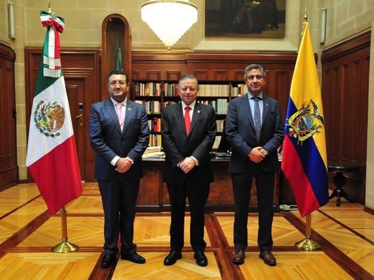 Diálogo con los presidentes de la Corte Nacional de Justicia y del Consejo de la Judicatura de Ecuador 2